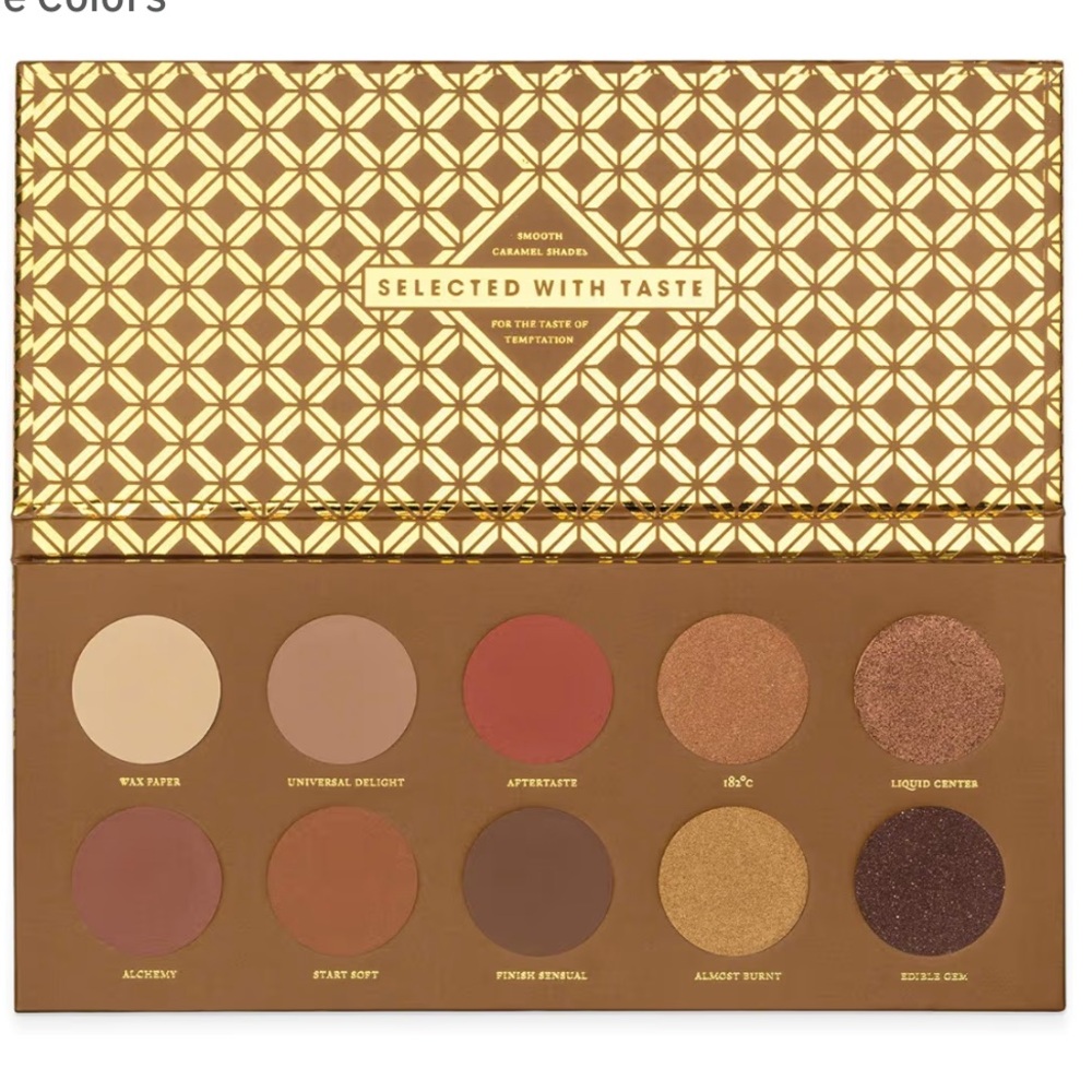 ZOEVA Eyeshadow Palette - Cream, Brown, and Gold Hues